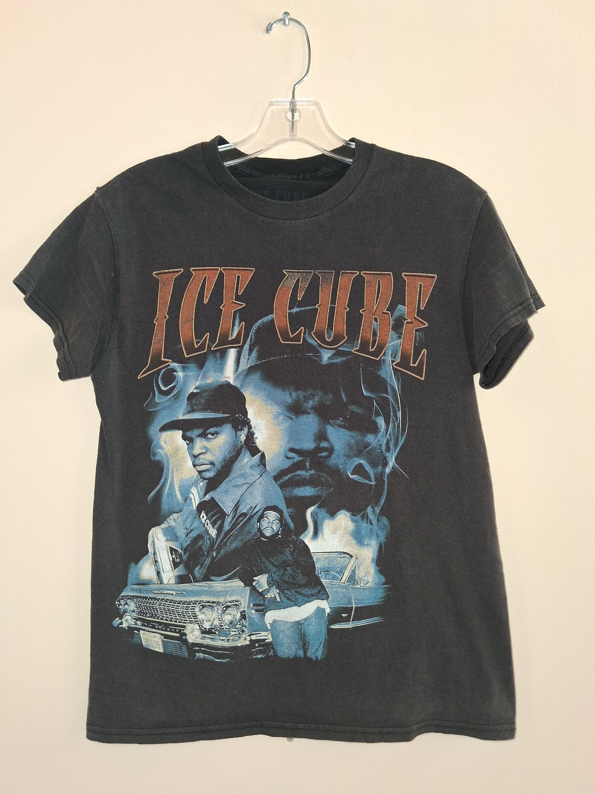 Ice Cube Portrait Collage Graphic Tee
