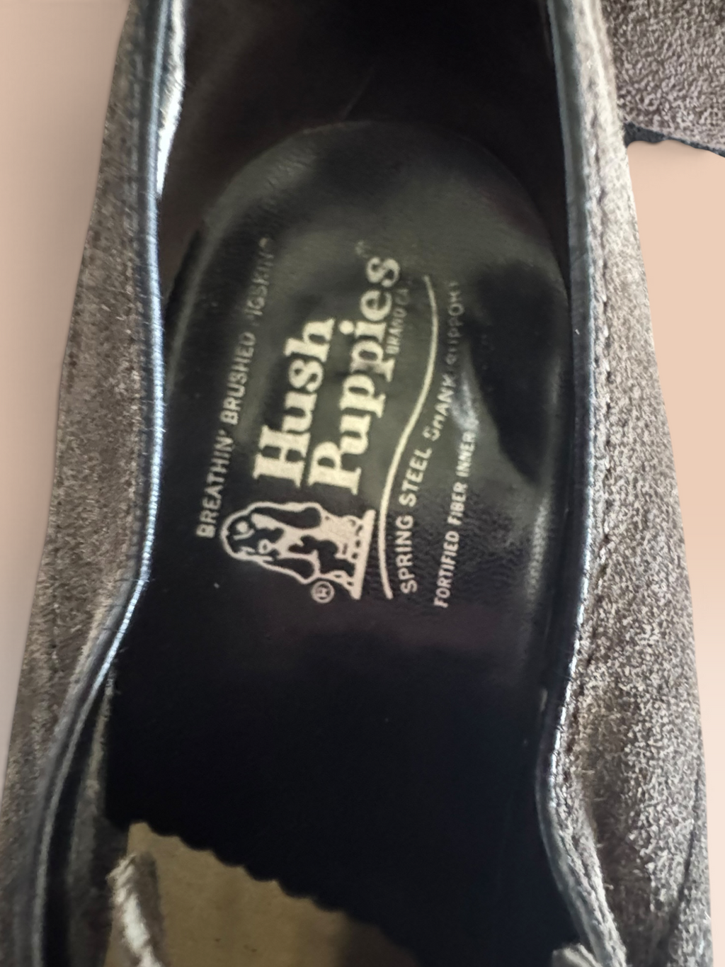Hush Puppies Suede Lace-Up Oxford Shoes