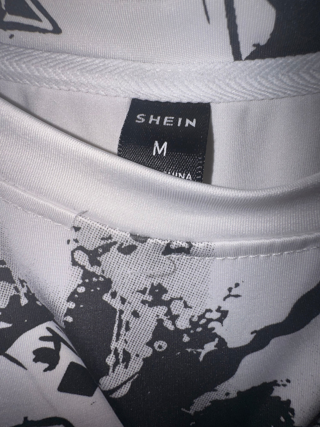 SHEIN Playing Cards Graphic Tee