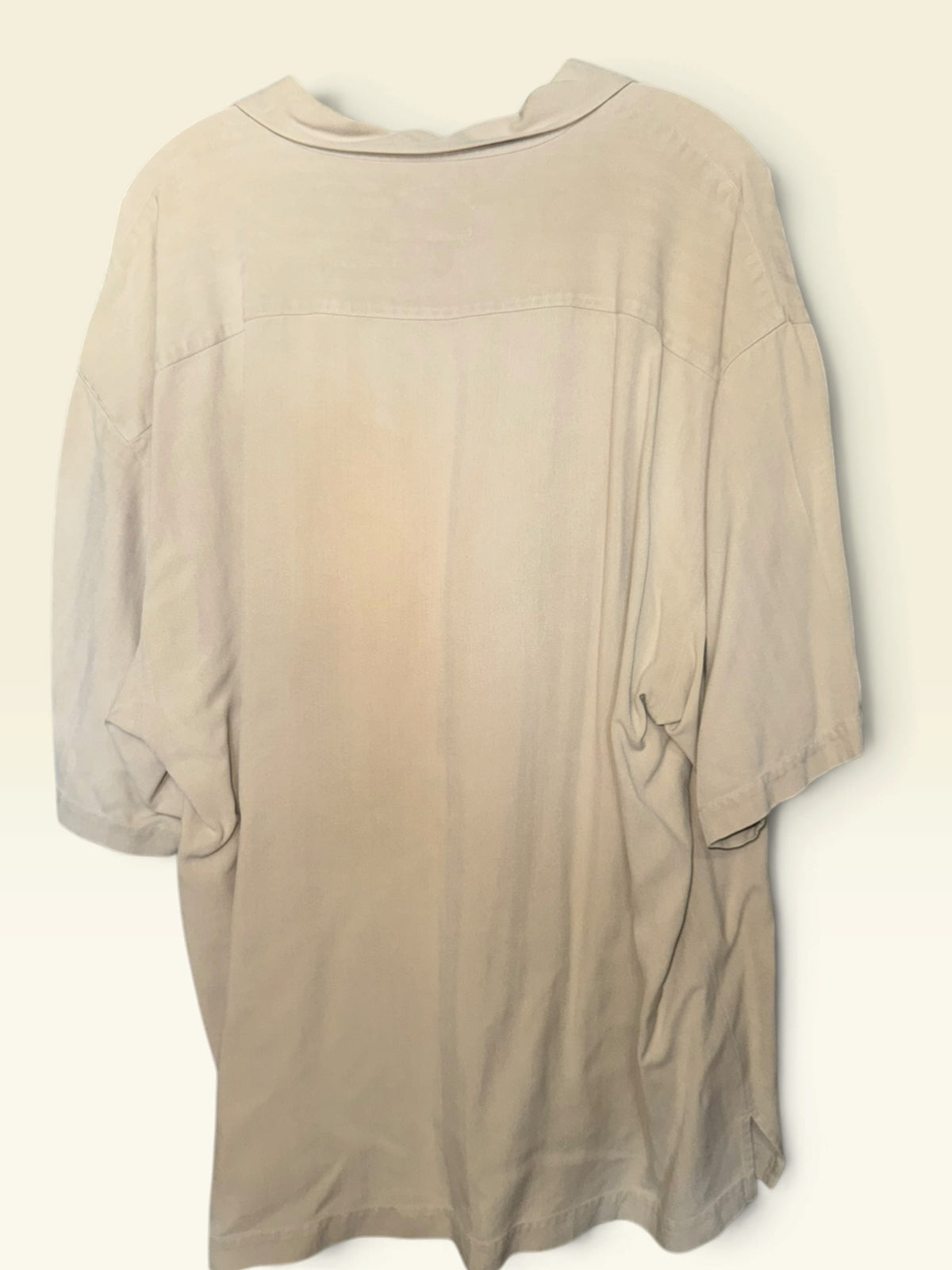 Eagle Dry Goods Co. 100% Silk Camp Shirt
