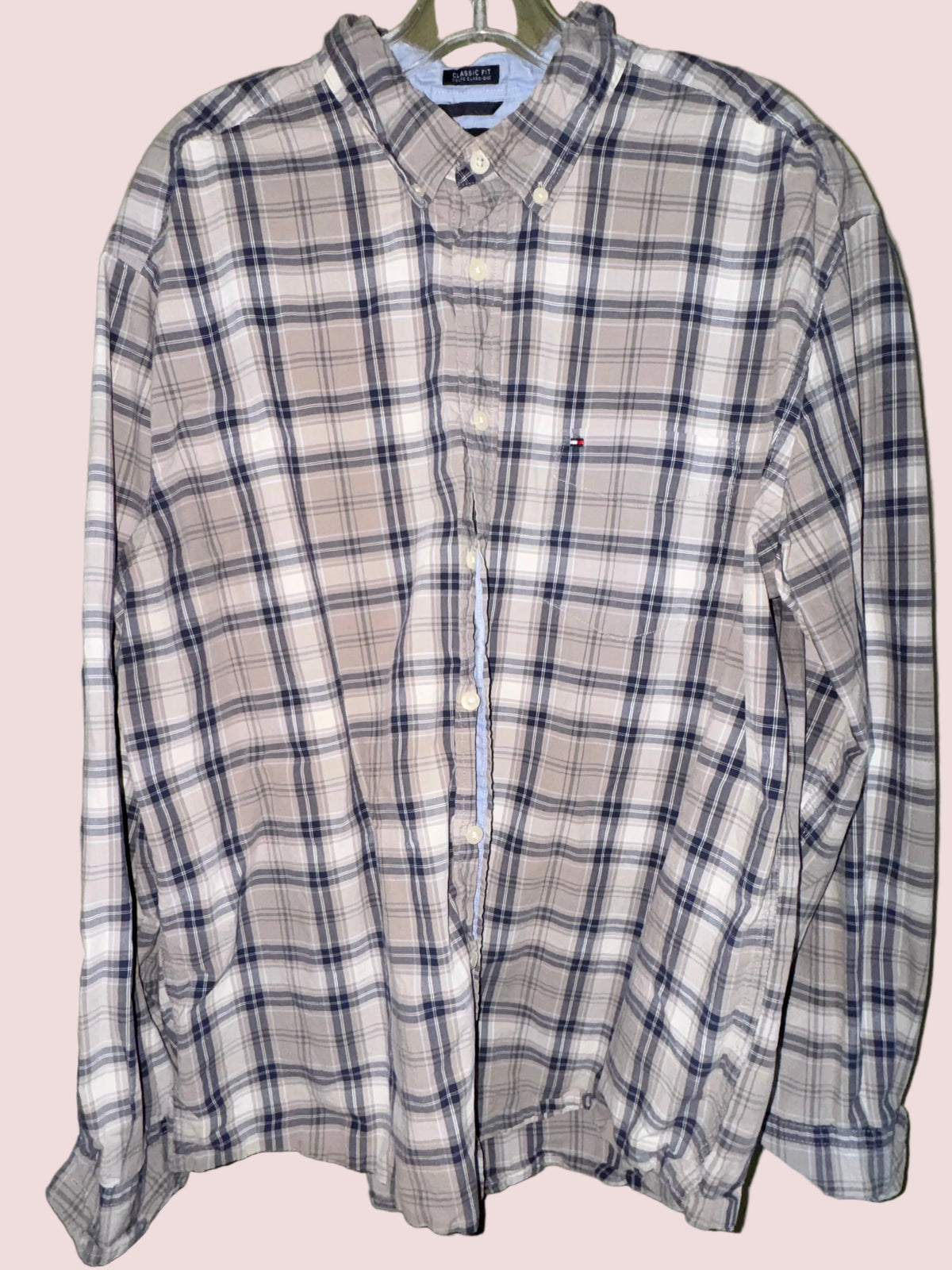 Tommy Hilfiger Plaid Classic Fit Button-Down
