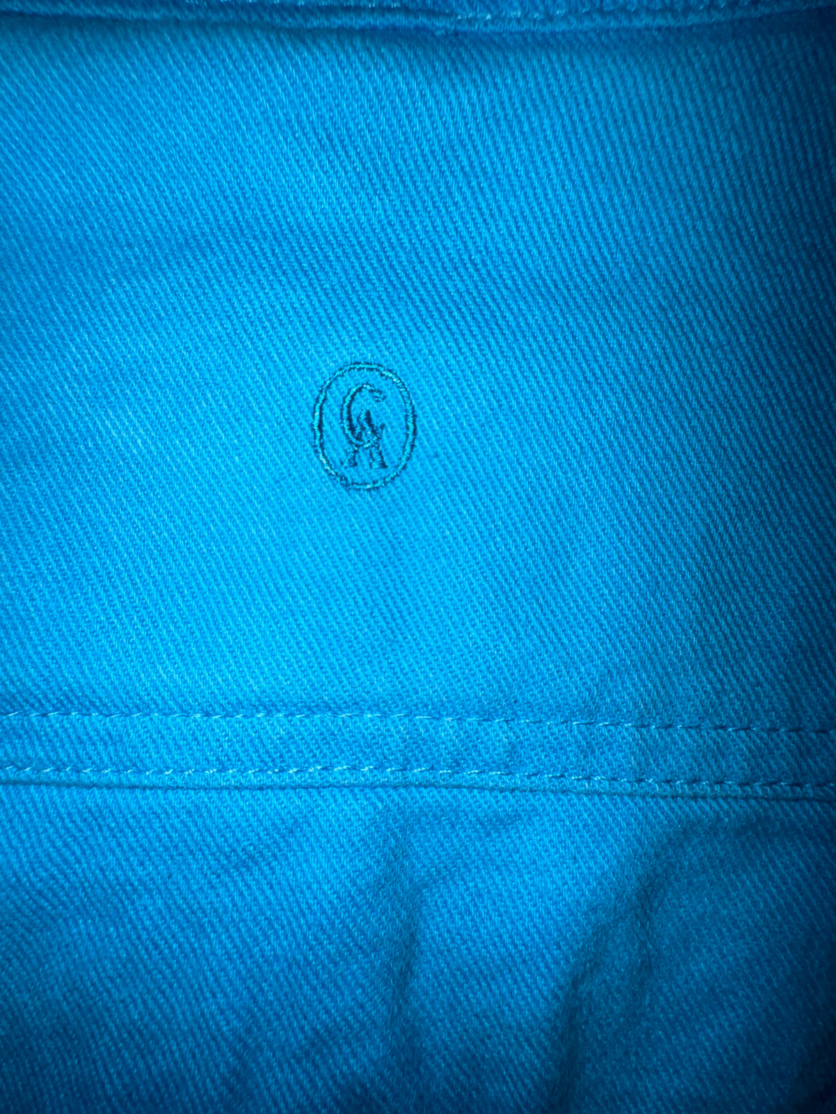 Christine Alexander Turquoise Denim Jacket
