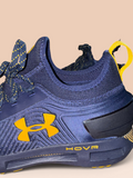 Under Armour HOVR Navy & Yellow Sneakers