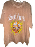 Sublime Sun Graphic Mineral-Wash T-Shirt