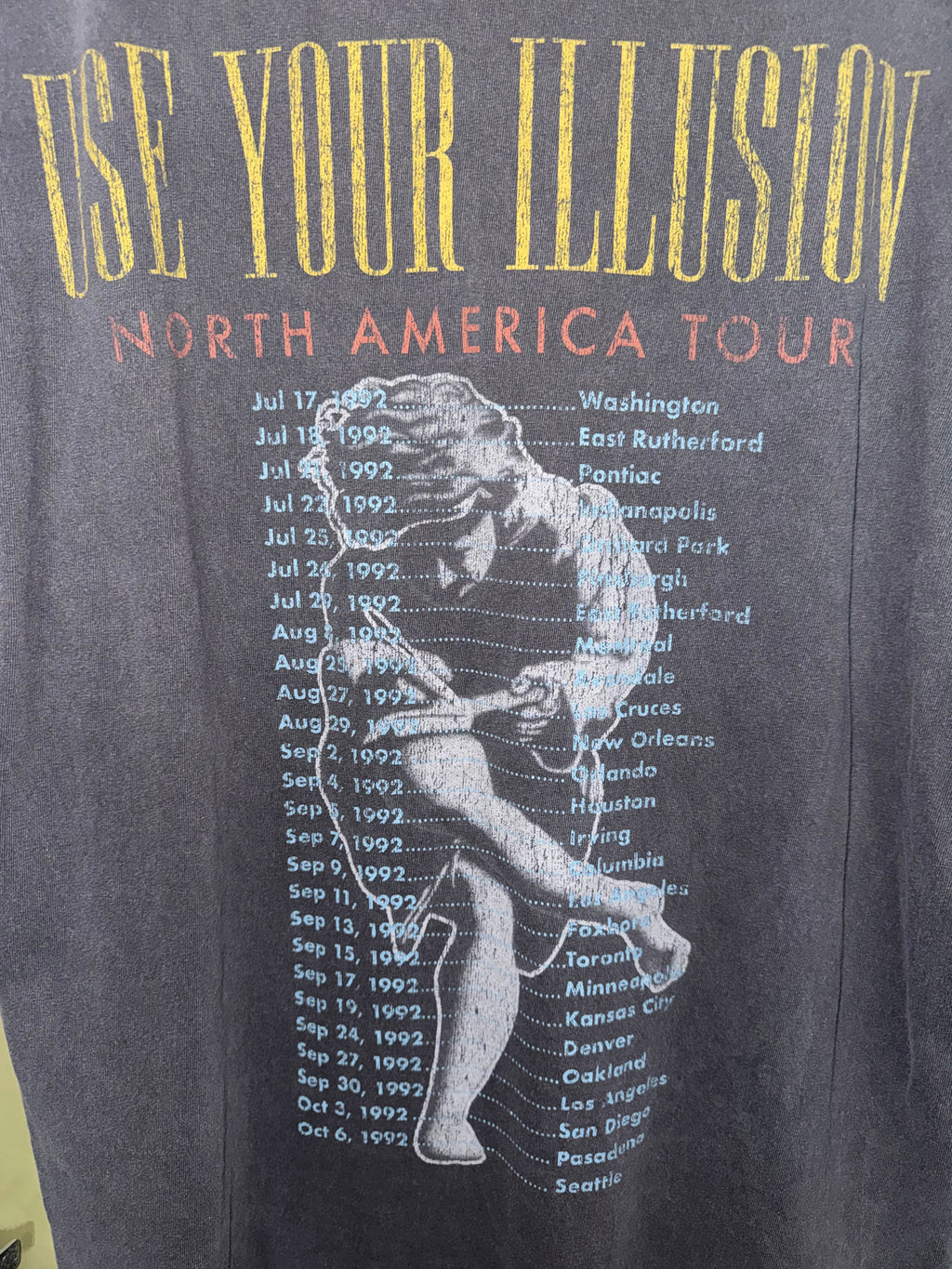 Guns N’ Roses Use Your Illusion Tour 1992 Tee