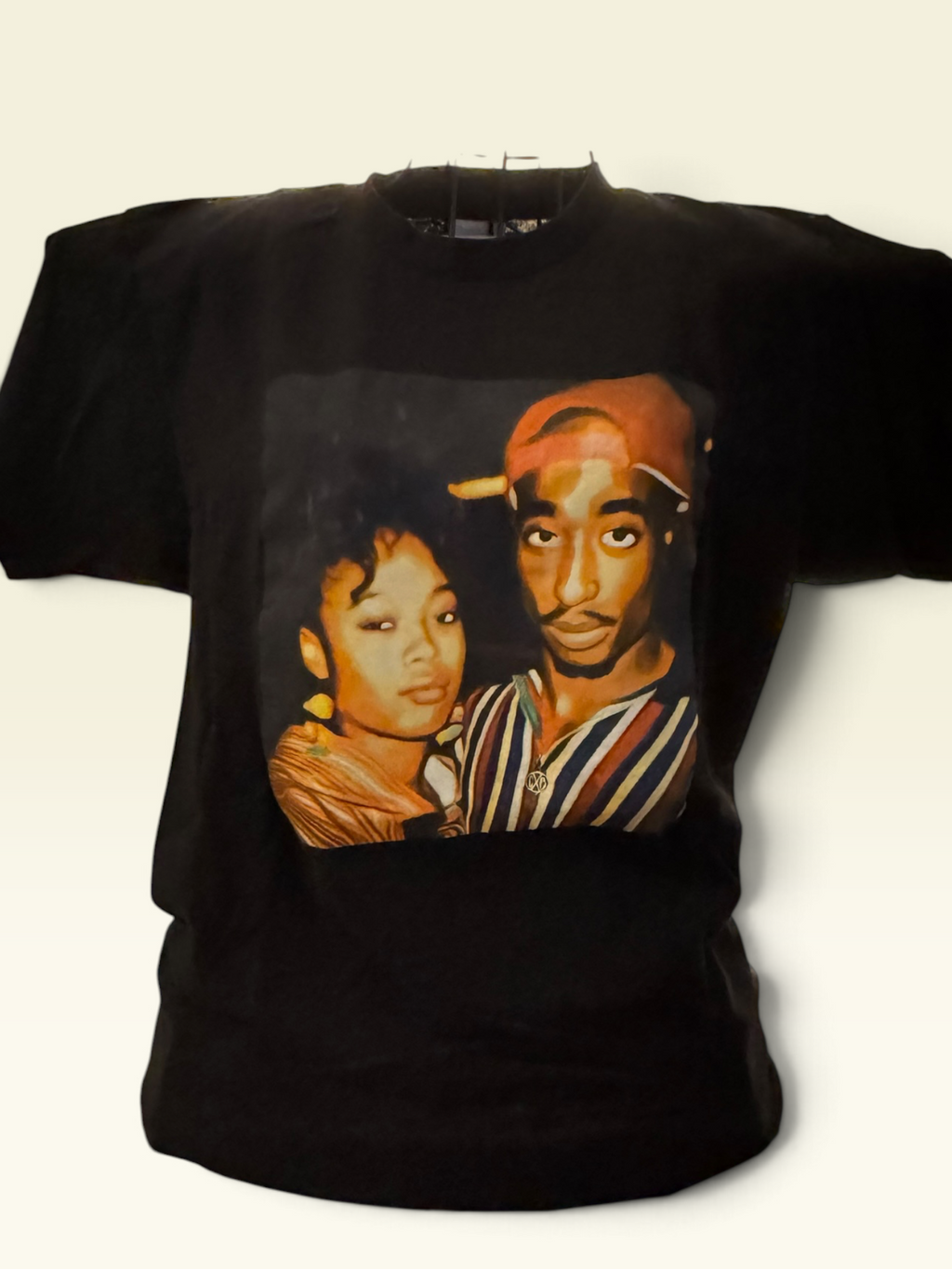 Cross Colours Tupac & Da Brat Graphic T-Shirt