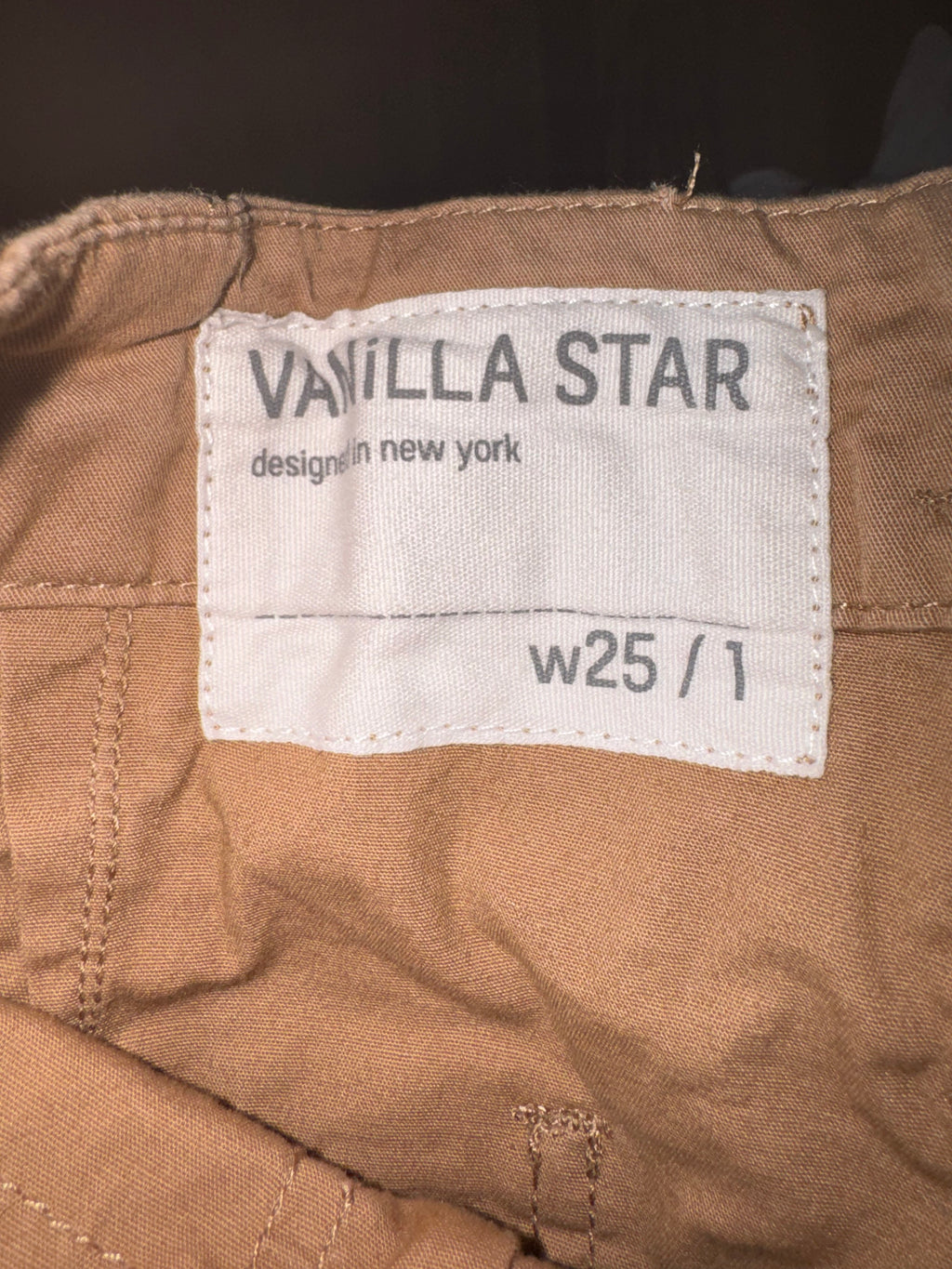 Vanilla Star Paperbag Waist Shorts