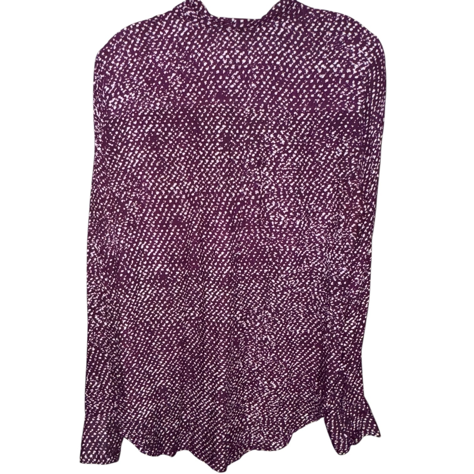 Cloth & Stone Burgundy Printed Blouse