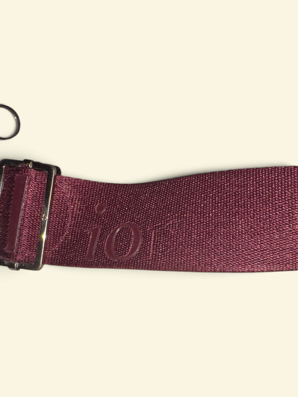 Christian Dior Burgundy Trotter Monogram Jacquard Crossbody Messenger Bag