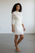 As U Wish White Lace Dress