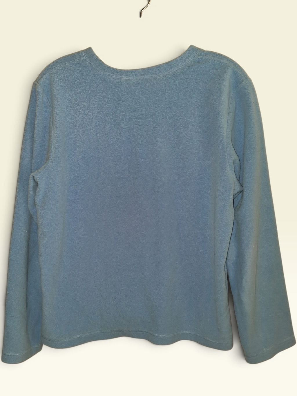 Delicates Soft Fleece V-Neck Lounge / Pajama Top
