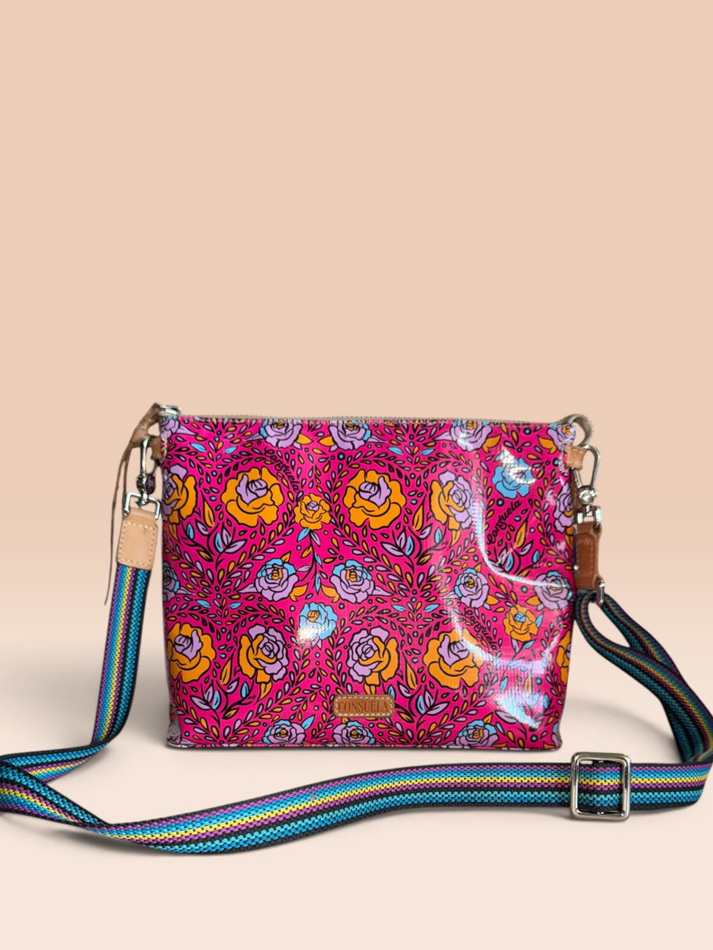 Consuela Mandy Downtown Crossbody – Retired Pink Floral