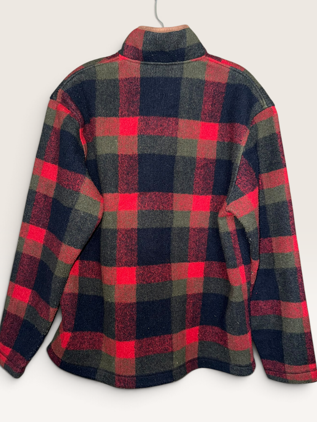 Orvis Buffalo Plaid Fleece Pullover