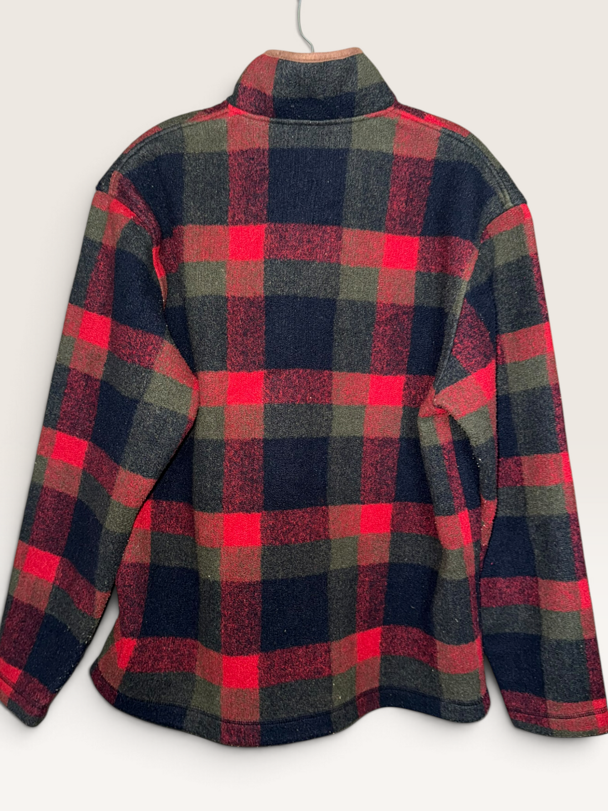 Orvis Buffalo Plaid Fleece Pullover