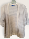 Apt. 9 Oatmeal Textured Open-Front Cardigan