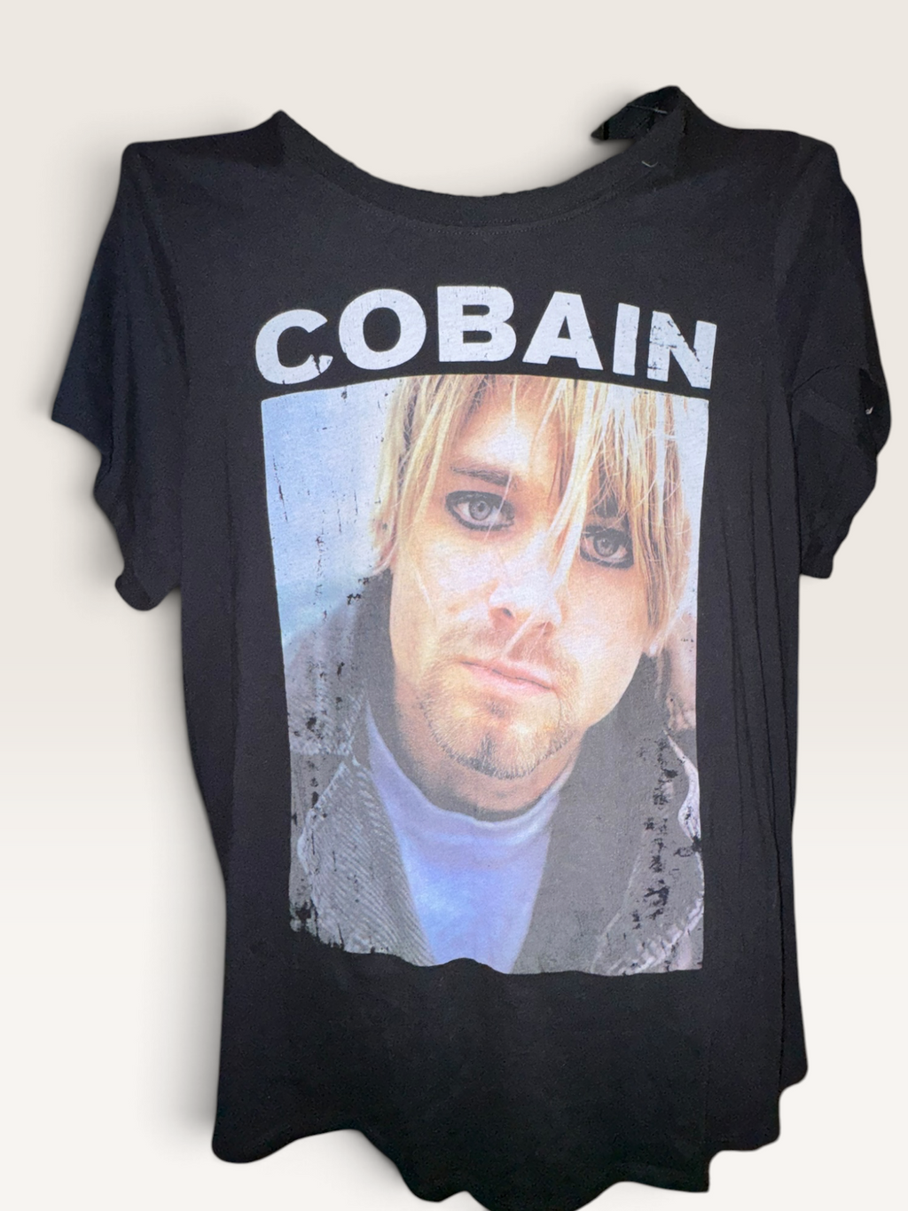 Kurt Cobain Portrait Graphic Tee