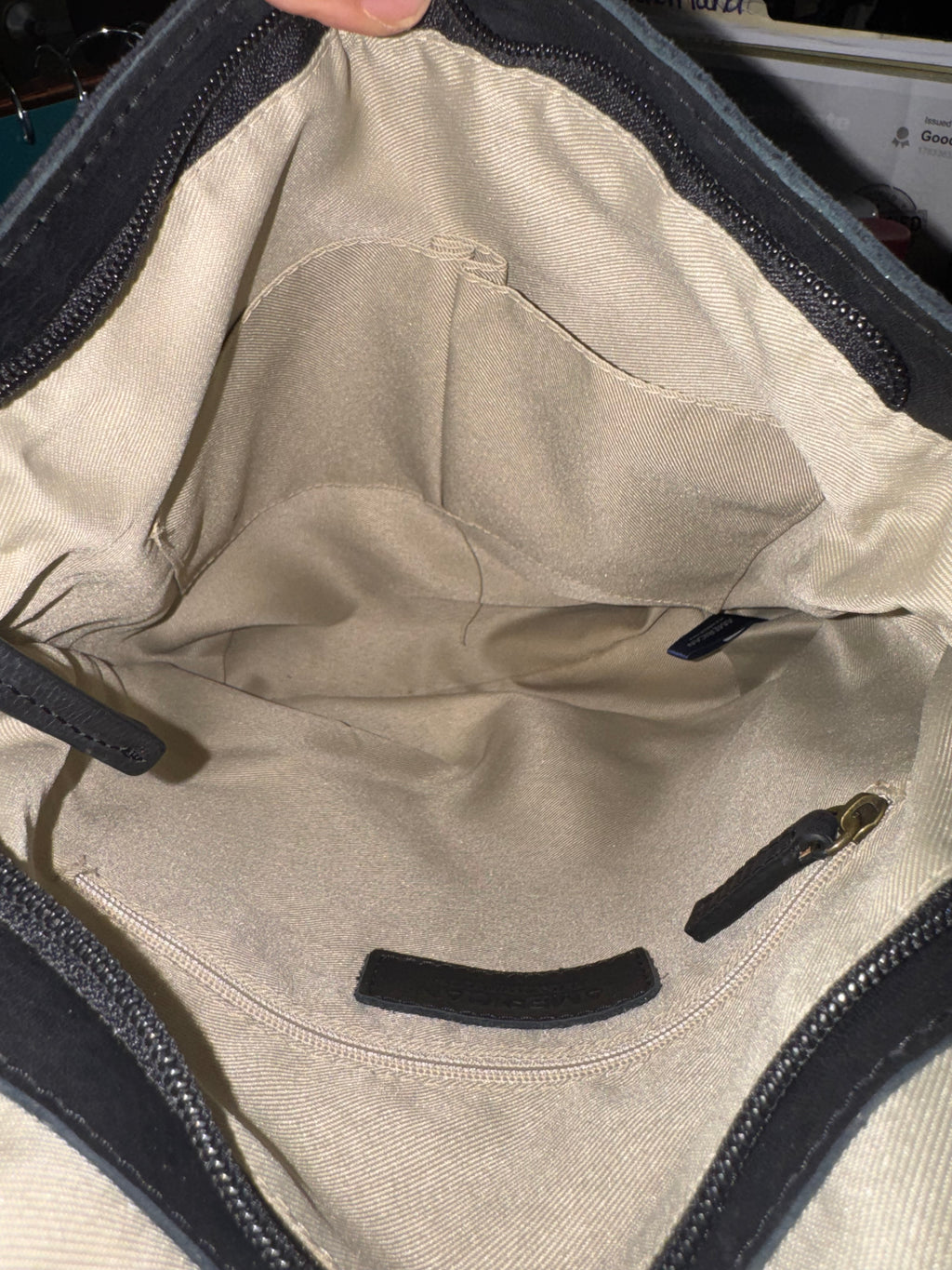 American Leather Co. Black Leather Backpack