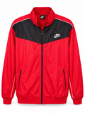 Nike Red & Black Full-Zip Tracksuit Set