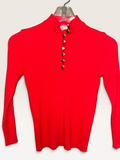 Vintage Marisa Christina Red Ribbed Sweater