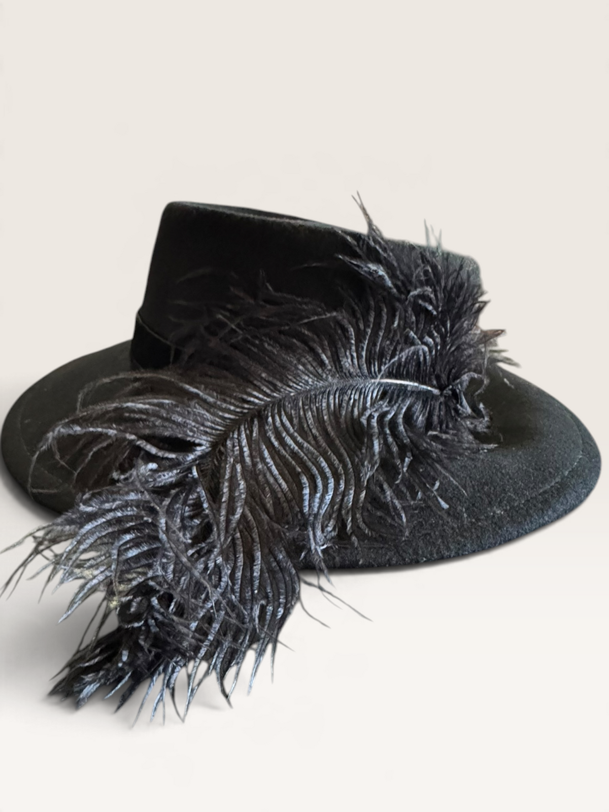 Street Smart by Betmar Wool Feather Hat