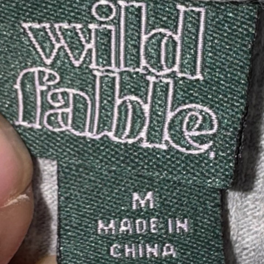Wild Fable Ribbed Baby Tee