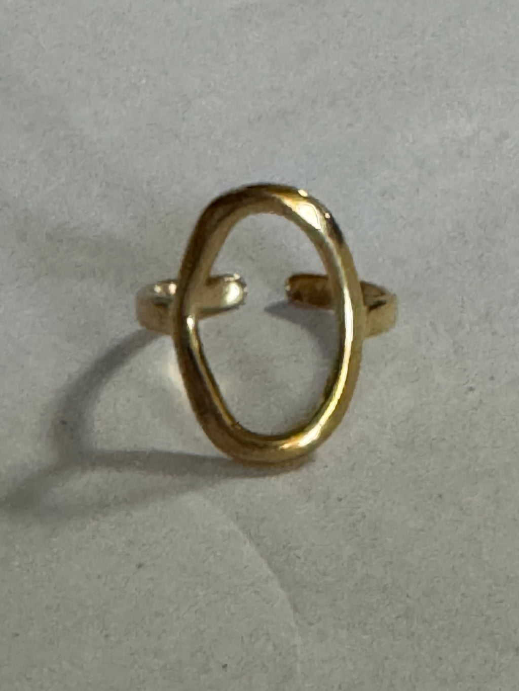 Stainless Steel Adjustable Open Ring