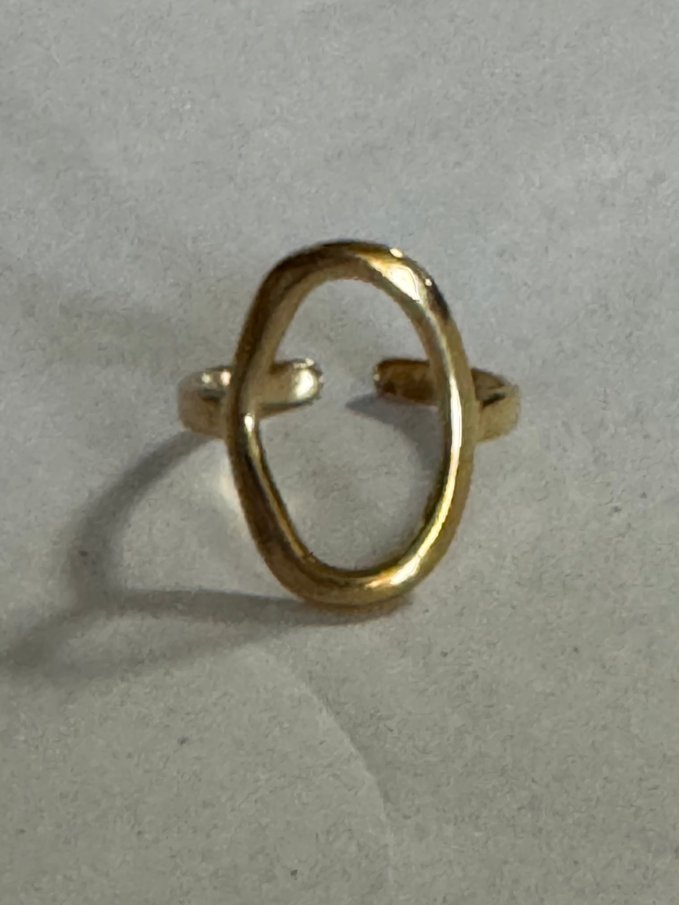 Stainless Steel Adjustable Open Ring