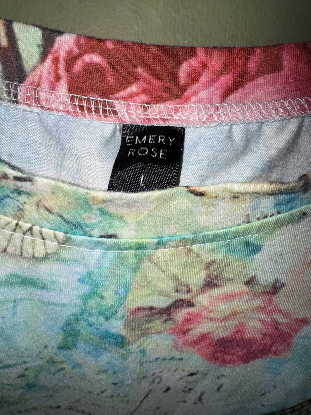 Emery Rose Dragonfly Graphic Tee