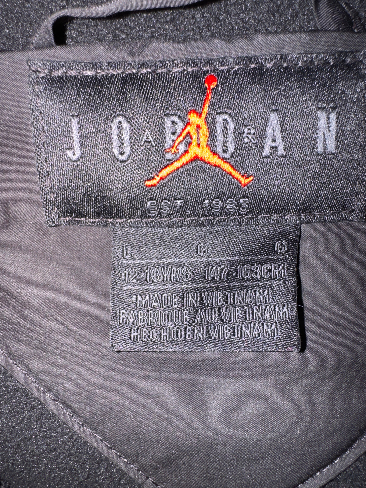 Jordan Jumpman Black Hooded Puffer Jacket