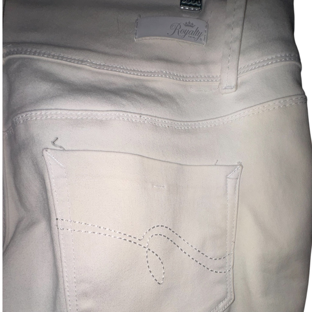 Royalty For Me White Skinny Jeans