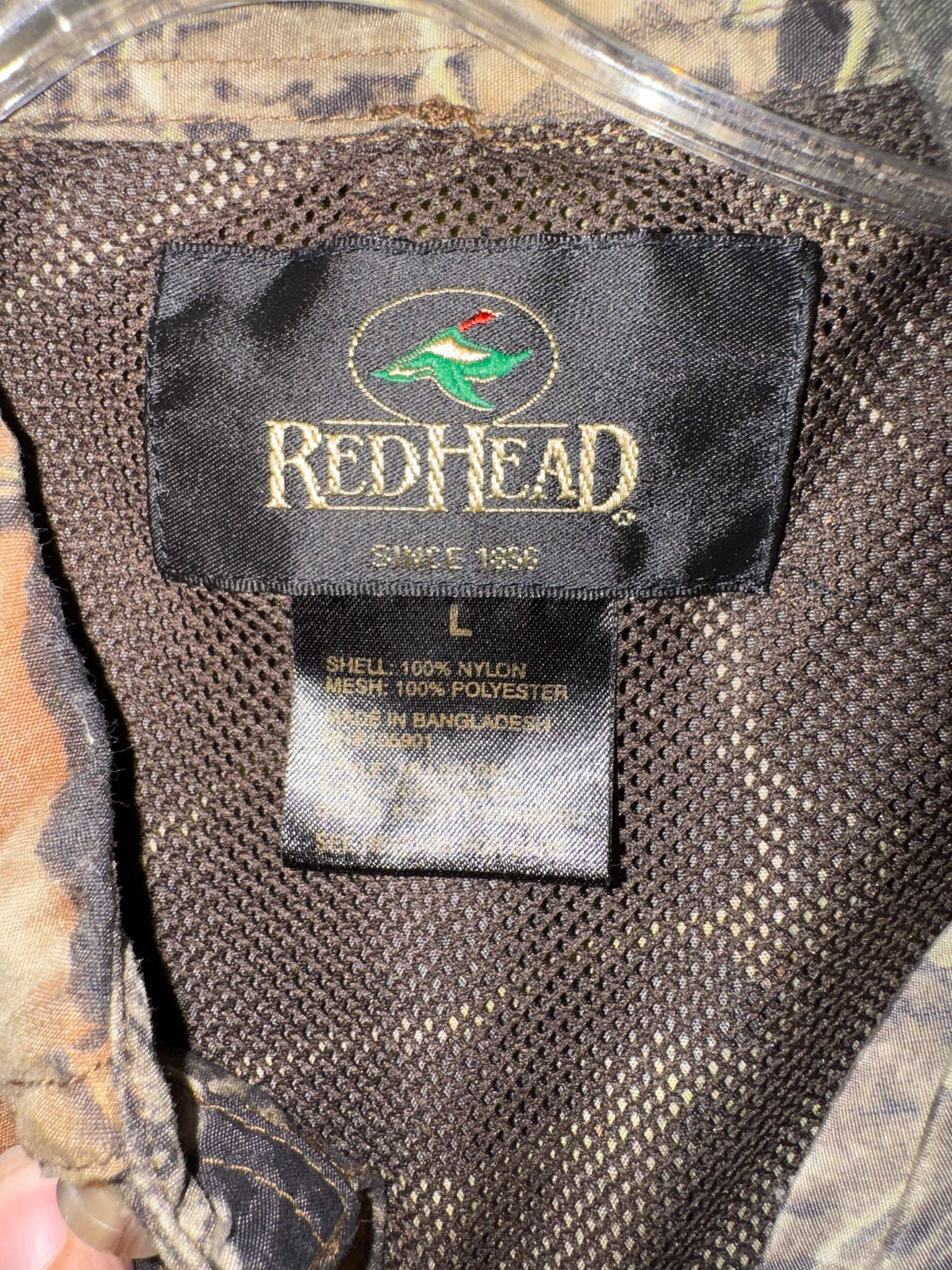 RedHead Men's Mossy Oak / RealTree Camo Mesh Hunting Bug suit 3-Piece Set