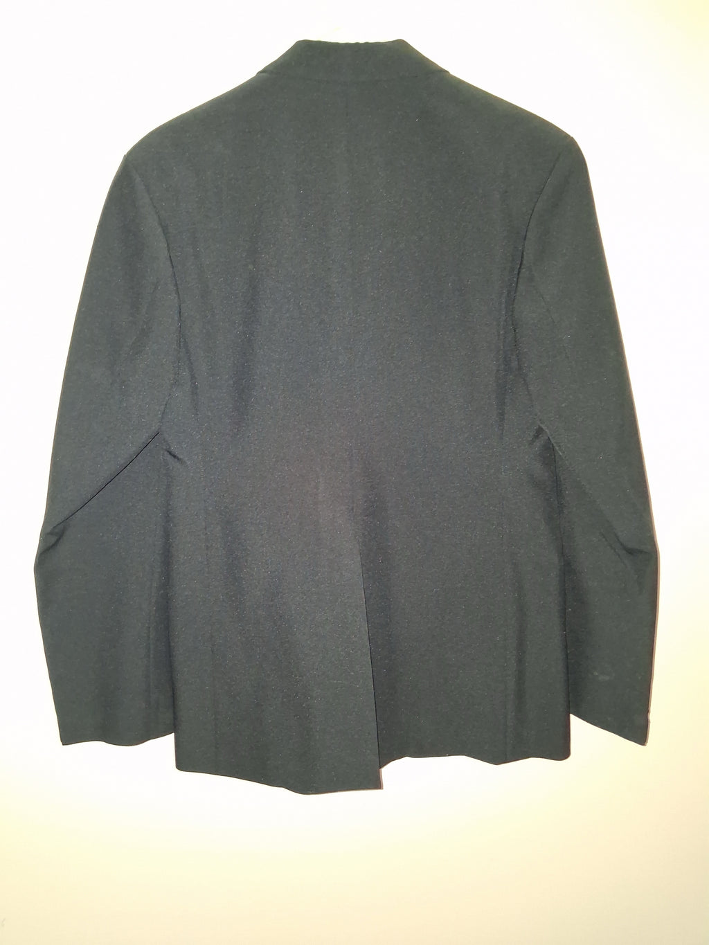 Vintage Tai Tung Tailor Hong Kong Bespoke Black 2-Piece Suit