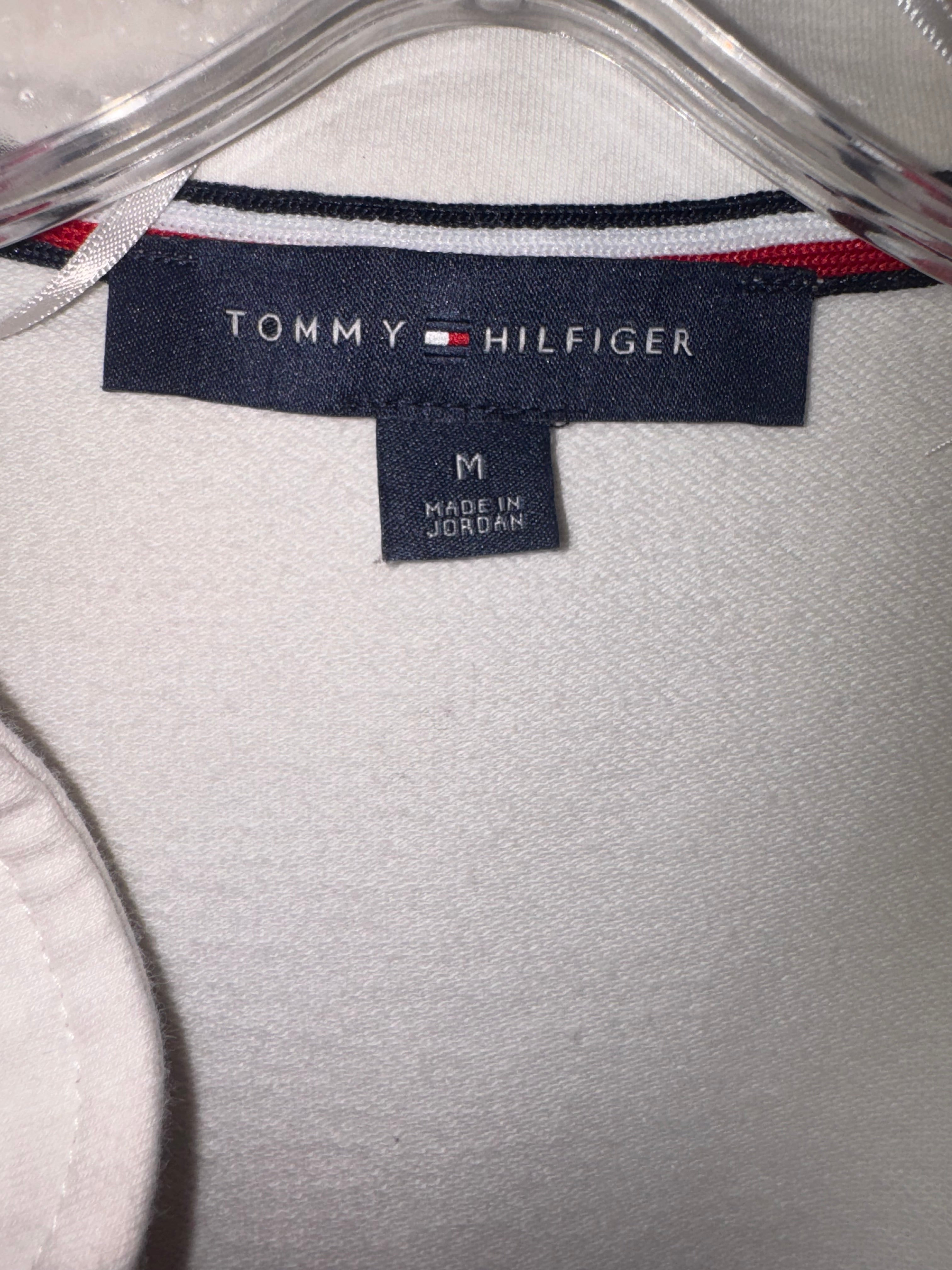 Tommy Hilfiger White Military Jacket