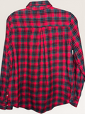 Red Tartan Flannel Shirt