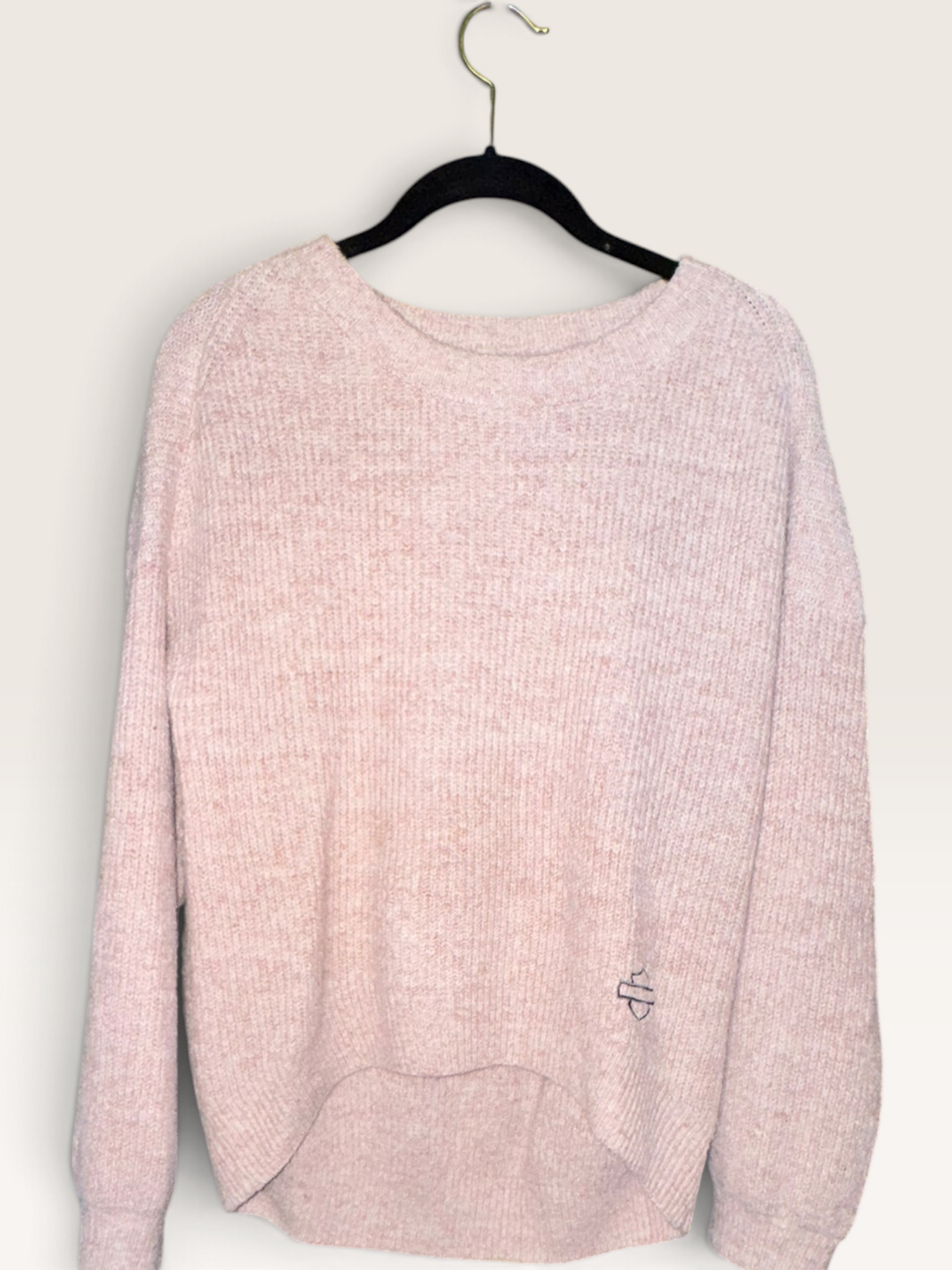 Harley-Davidson Blush Pink Knit Sweater