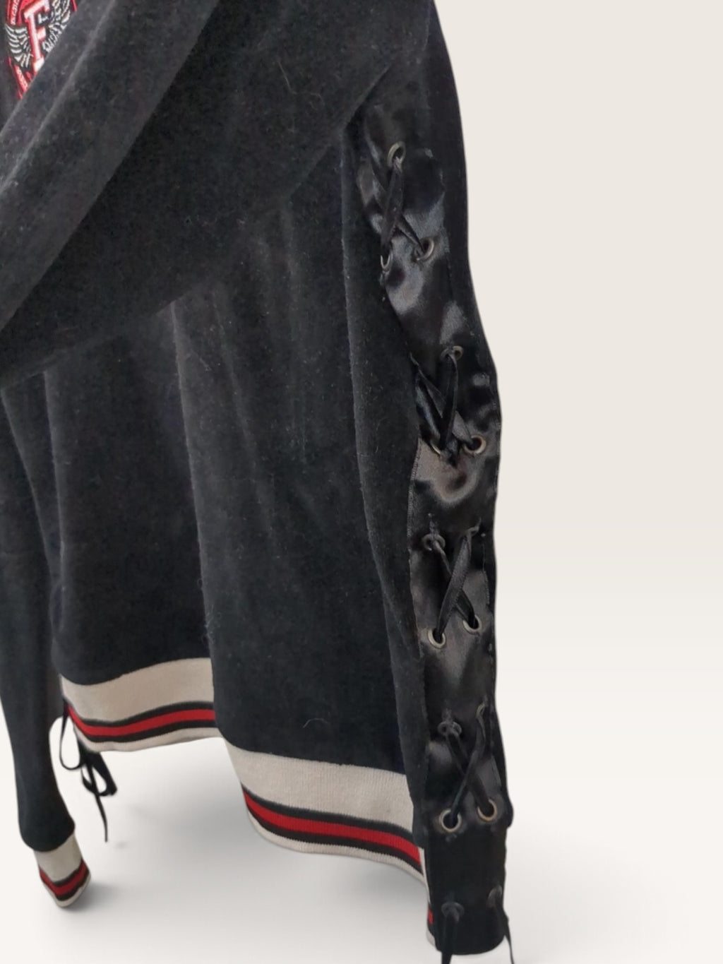 FUBU Classics Lace-Up Varsity Pullover