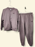 PUMA Logo-Tape Track Jacket & Jogger Set