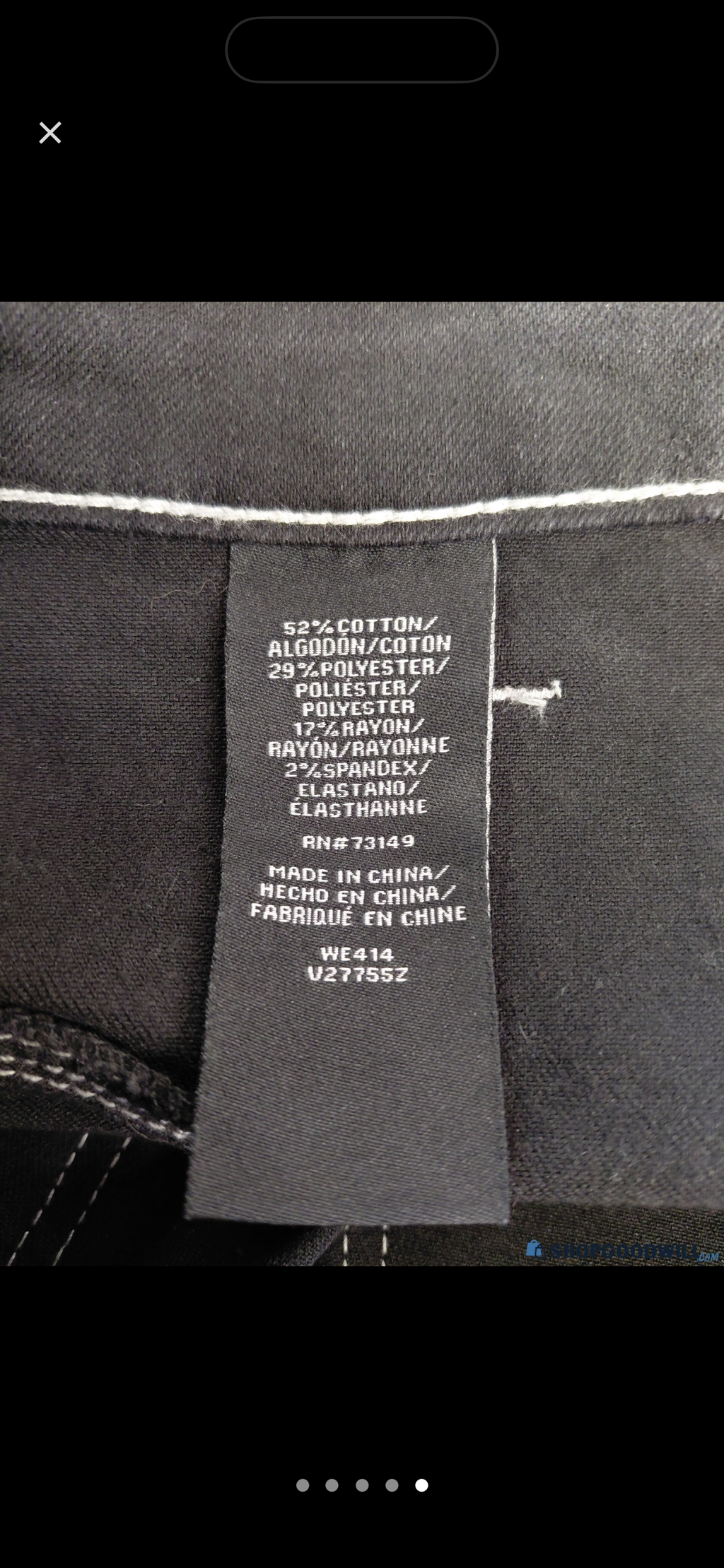 BBJ Los Angeles Black Flare Jeans