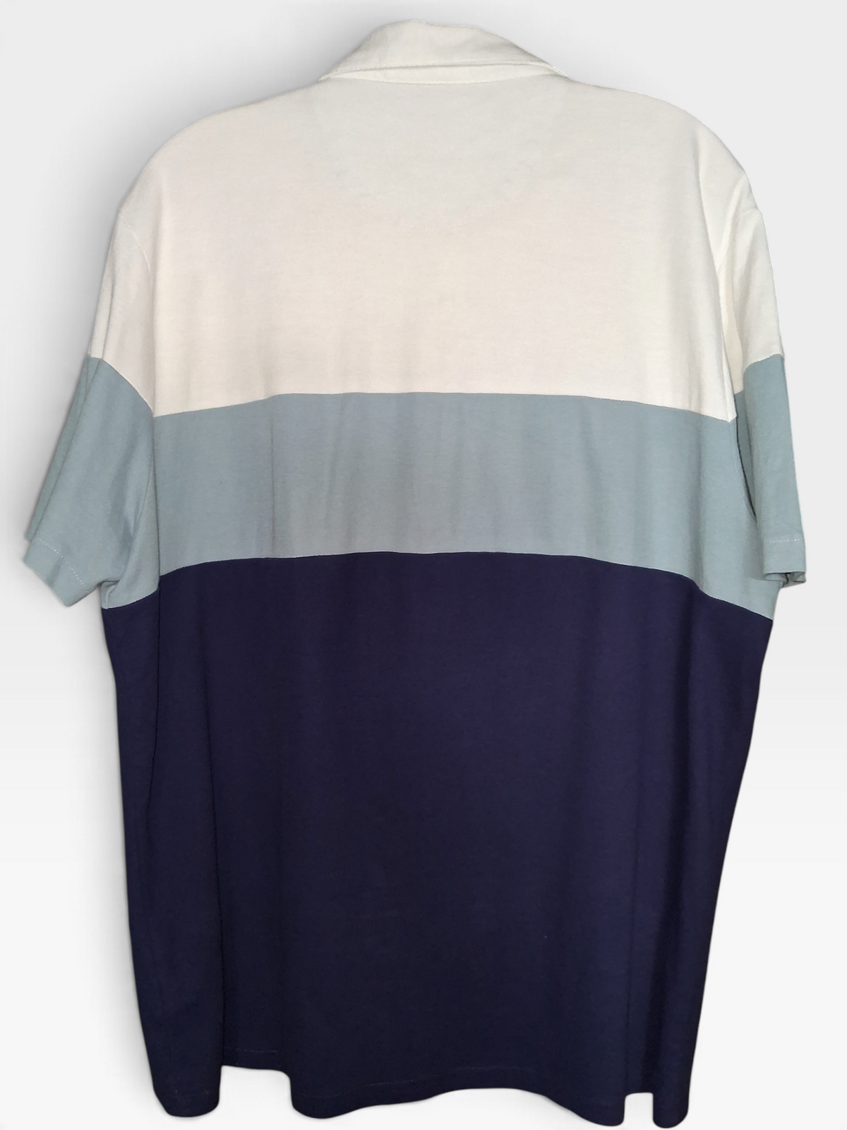 English Laundry Men's Colorblock Short Sleeve Button-Down Shirt