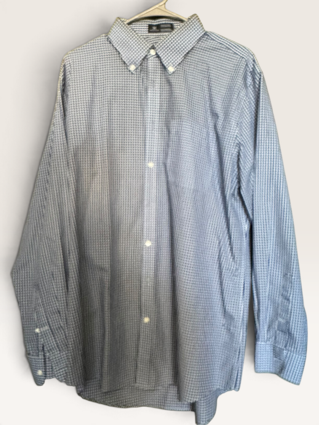 Nordstrom Men’s Shop Blue & White Gingham Shirt