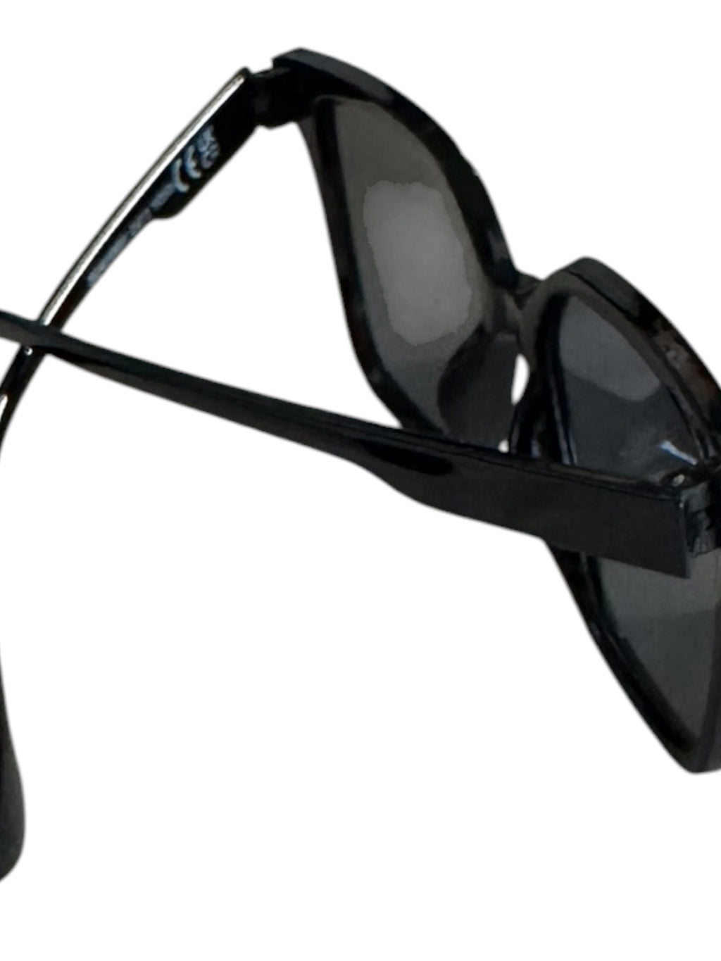 Black Oversized Cutout Sunglasses