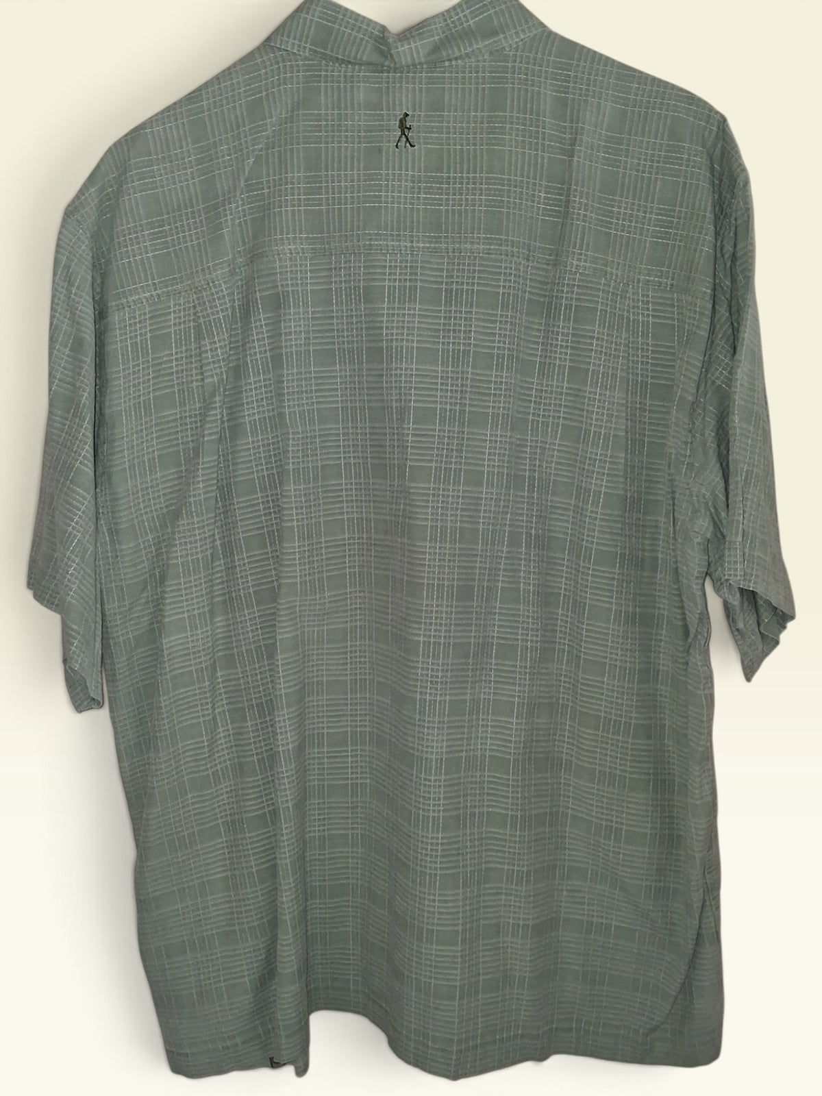 Royal Robbins Sage Green Plaid Short-Sleeve Shirt