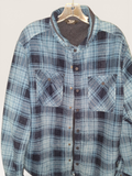 Member's Mark Blue Plaid Sherpa-Lined Shacket