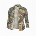 Gawdy Couture Colorful Patchwork Cotton Jacket