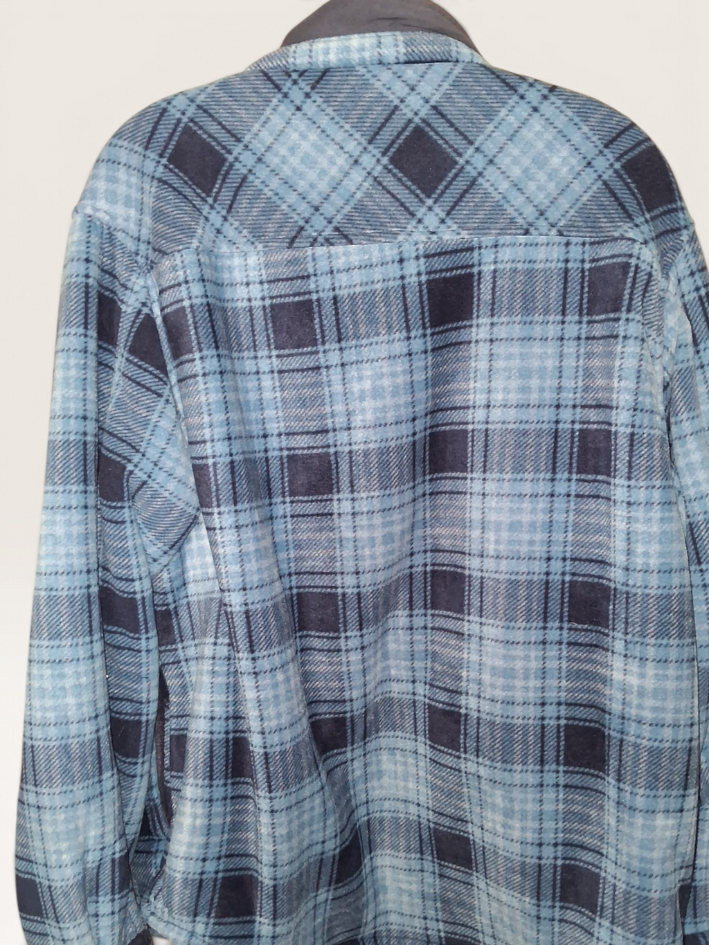 Member's Mark Blue Plaid Sherpa-Lined Shacket
