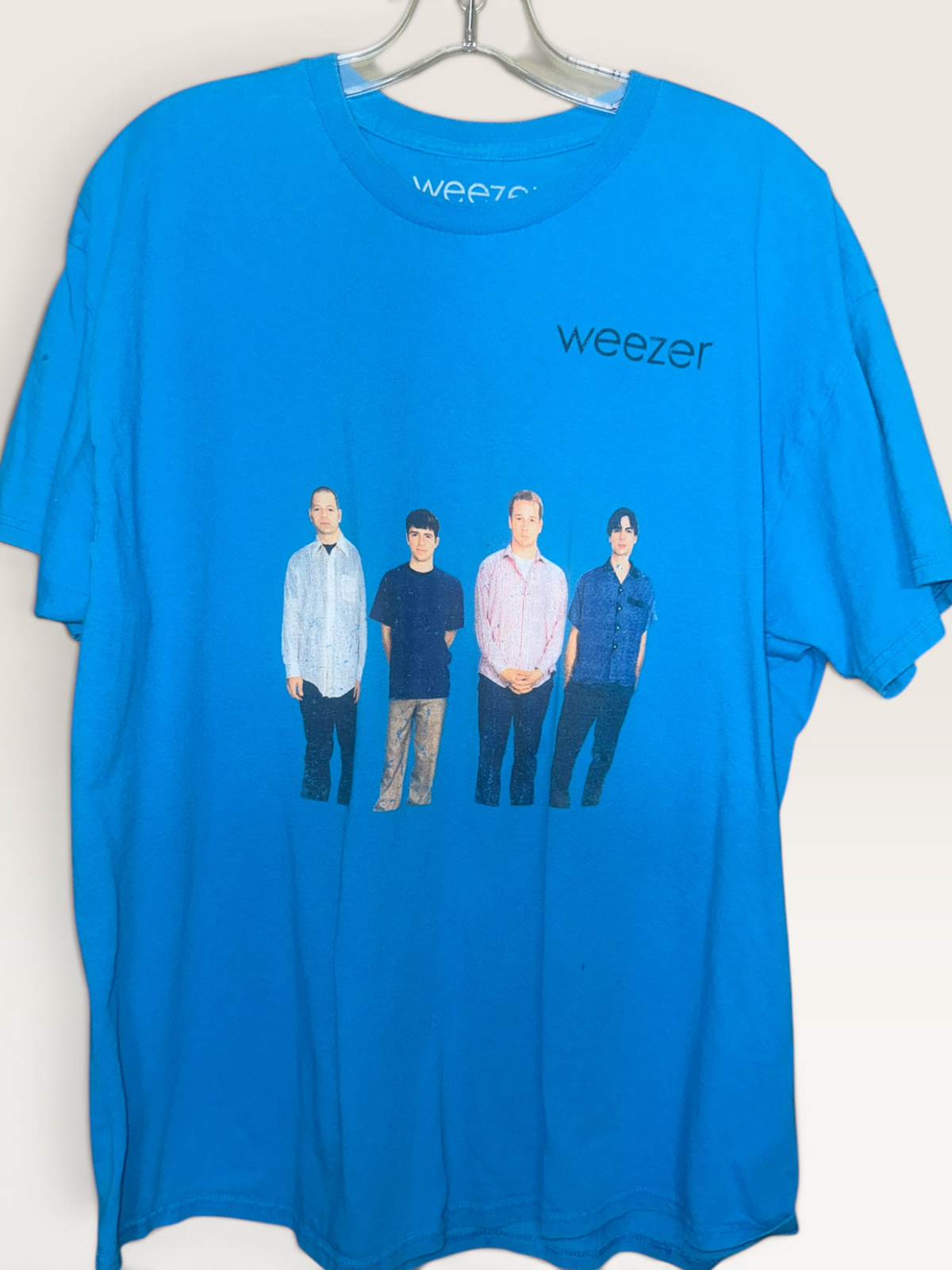 Weezer 2023 Blue Band Graphic T-Shirt