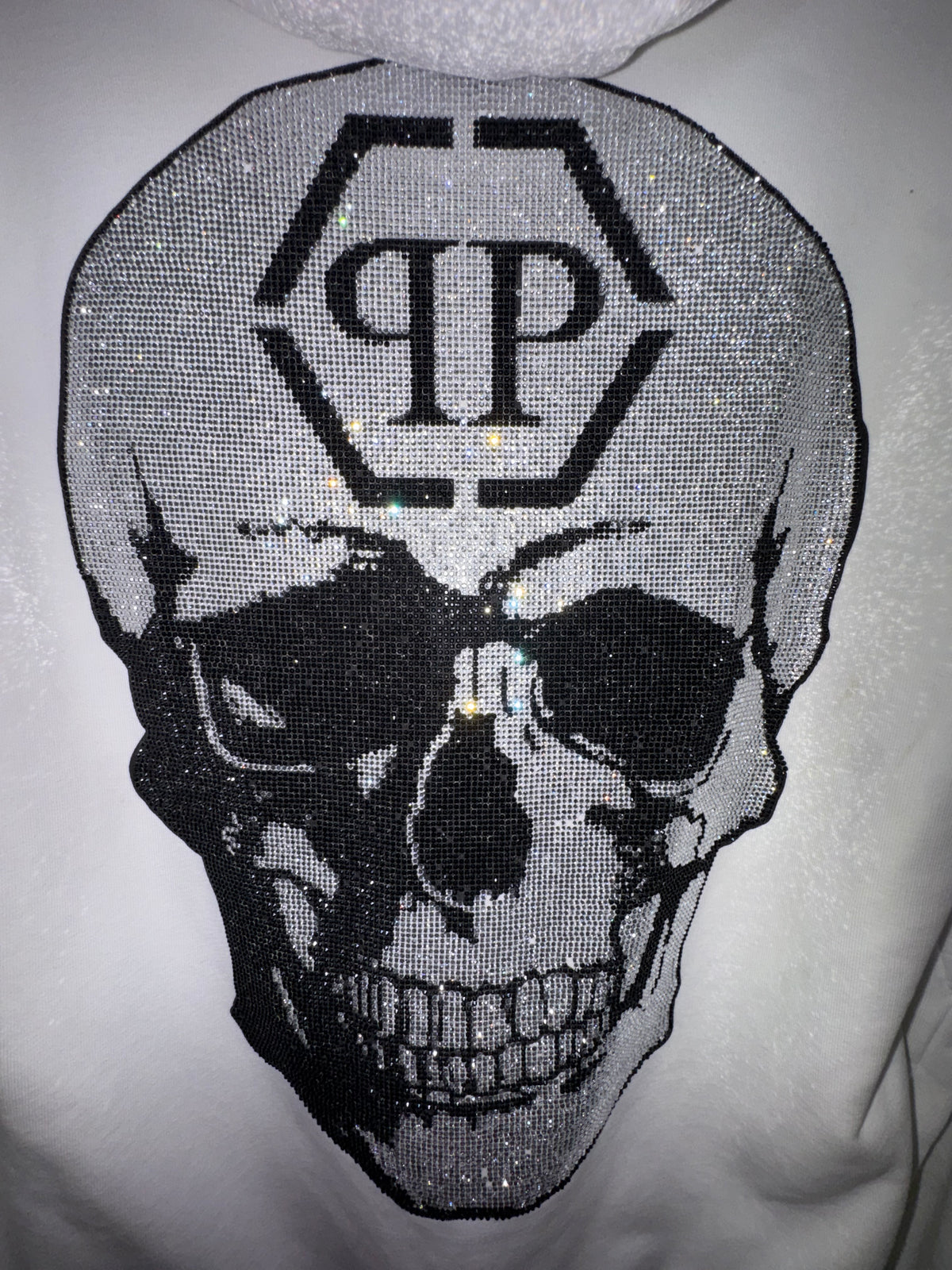 Philipp Plein Homme SS2019 Limited Edition Crystal Skull Hoodie