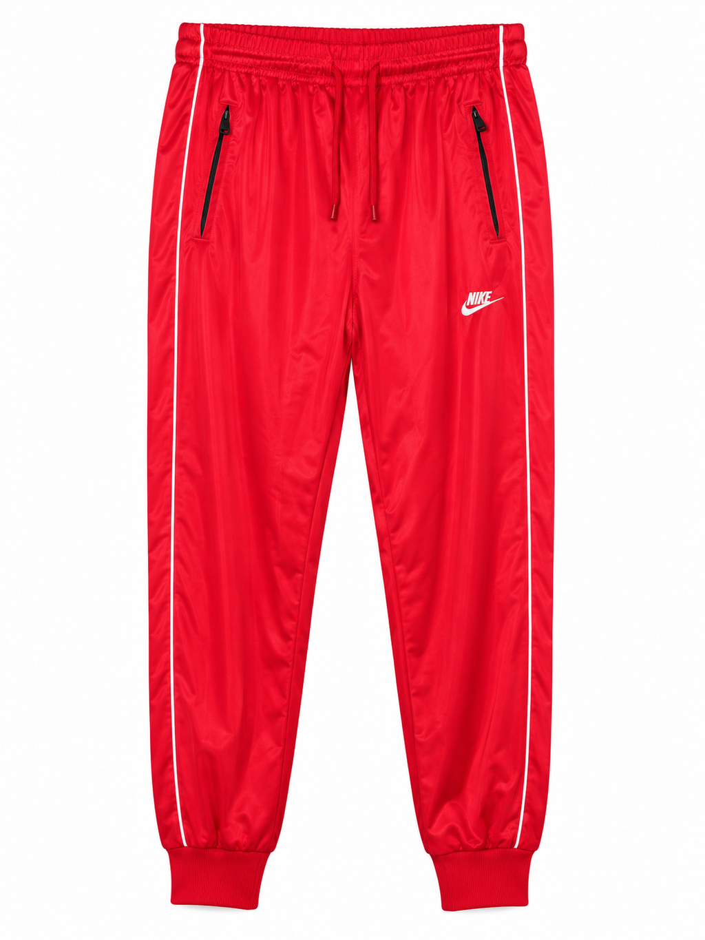 Nike Red & Black Full-Zip Tracksuit Set