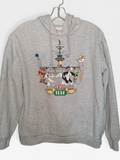 Looney Tunes Central Perk Friends Graphic Hoodie