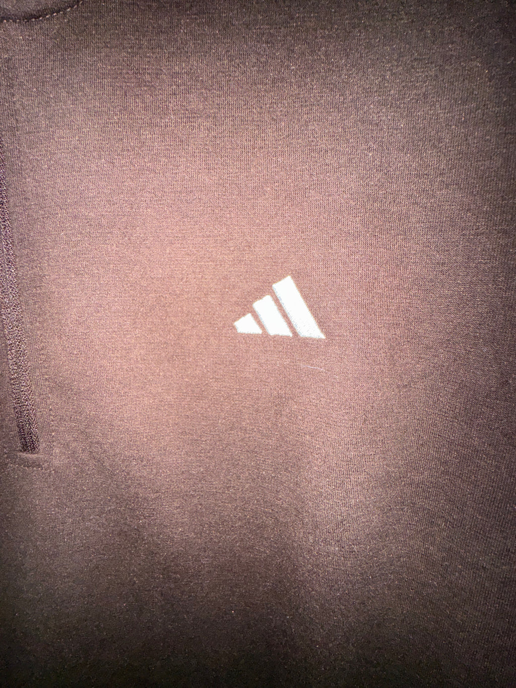 Adidas Men's Quarter-Zip Pullover Sweatshirt